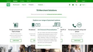 
                            1. Merchant Payment Solutions - TD Canada Trust