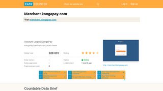 
                            7. Merchant.kongapay.com: Account Login | KongaPay