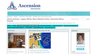 
                            7. Mercy Medical Center / Ascension Mercy Hospital - Library Archives ...