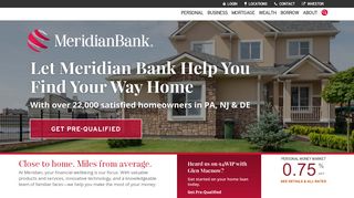 
                            4. Meridian Bank: Home