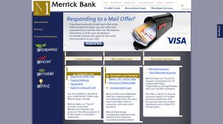 
                            3. Merrick Bank - Official Site