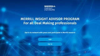 
                            6. Merrill Insight Advisor Program - Powered By QuestionPro