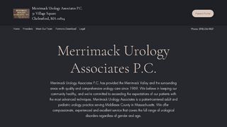 
                            1. Merrimack Urology Associates P.C.