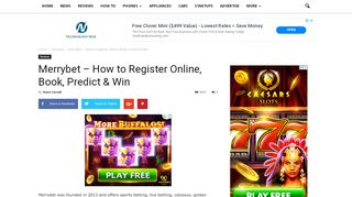 
                            8. Merrybet - How to Register Online, Book, Predict & Win ...