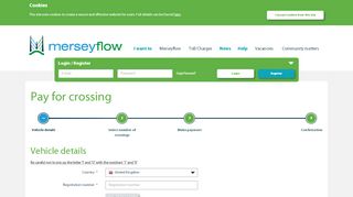 
                            6. Merseyflow - Pay for a crossing