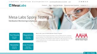 
                            1. Mesa Labs Spore Testing