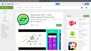 
                            8. Messenger Kids – Safer Messaging and Video Chat