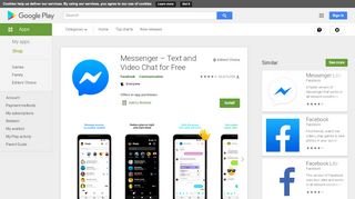 
                            5. Messenger – Text and Video Chat for Free - Google Play