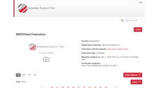 
                            9. Metadata Explorer Tool