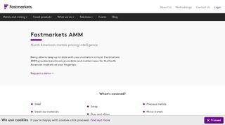 
                            1. Metal pricing intelligence, news and benchmark ... - Fastmarkets AMM