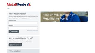 
                            7. MetallRente Portal