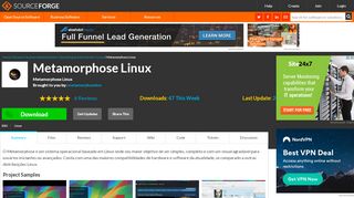 
                            8. Metamorphose Linux download | SourceForge.net