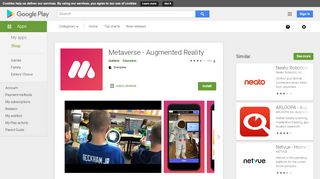 
                            4. Metaverse - Augmented Reality - Apps on Google Play