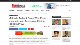 
                            7. Methods To Lock Down WordPress wp-admin, and Accessing it ...