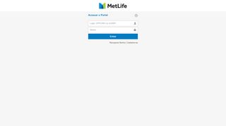 
                            6. Metlife - Login Portais