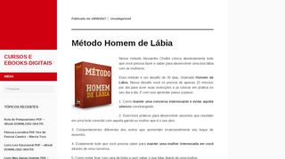 
                            5. Método Homem de Lábia | Cursos e Ebooks Digitais