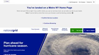 
                            5. Metro New York Gas | Home | National Grid