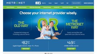 
                            4. MetroNet – 100% Fiber Optic Internet, TV and Phone – 100% ...