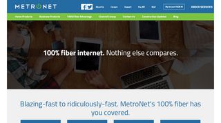 
                            3. MetroNet Fiber Internet