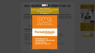 
                            9. MEU HOLERITE PMSP -PREFEITURA DE SP: Como …