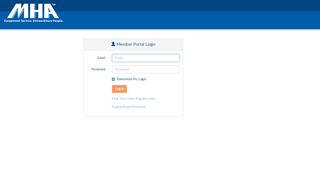 
                            4. MHA Member Portal