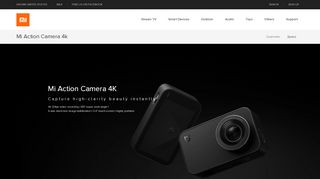 
                            2. Mi action camera 4k - Xiaomi United States