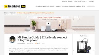 
                            10. Mi Band 2 Guide | Effortlessly connect it to your phone ...