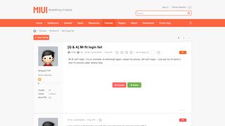 
                            5. Mi fit login fail - Mi Band 2 - Xiaomi MIUI Official Forum