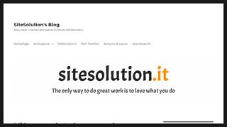 
                            9. Mi hanno rubato la password - SiteSolution's Blog