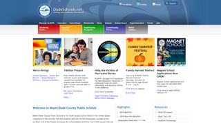 
                            1. Miami-Dade County Public Schools