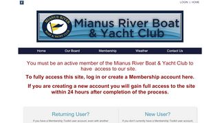 
                            9. Mianus River Boat & Yacht Club - Login