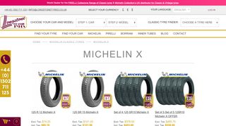 
                            8. Michelin X - Michelin Classic Tyres | Longstone