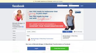 
                            8. Michelle Bridges 12 Week Body Transformation - Home | Facebook