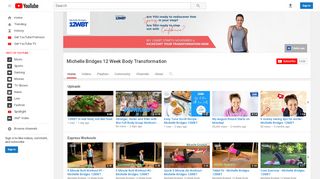 
                            4. Michelle Bridges 12 Week Body Transformation - YouTube