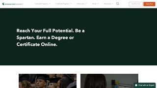 
                            1. Michigan State University Online - Online Certificates and ...