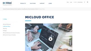 
                            4. MiCloud Office - Mitel