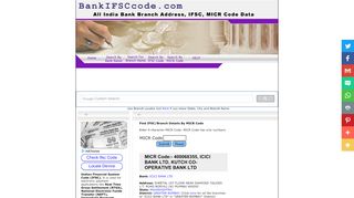 
                            5. MICR Code: 400068355, KUTCH CO-OPERATIVE BANK LTD ...