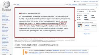 
                            7. Micro Focus Application Lifecycle Management - Wikipedia