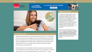 
                            9. Microchip Search | AAHA Universal Pet Microchip Lookup