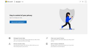 
                            3. Microsoft account | Microsoft Account Privacy Settings