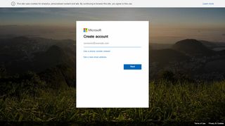 
                            7. Microsoft account - signup.live.com
