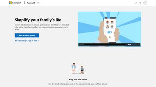 
                            7. Microsoft account | Your family