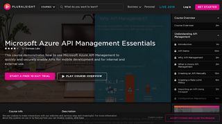 
                            9. Microsoft Azure API Management Essentials | Pluralsight