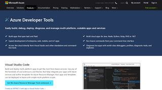 
                            5. Microsoft Azure Developer Tools | Microsoft Azure