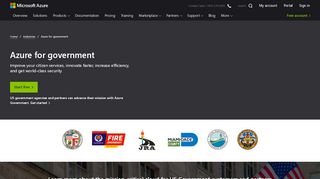 
                            7. Microsoft Azure for Government Services | Microsoft Azure