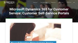 
                            7. Microsoft Dynamics 365 for Customer Service: Customer Self-Service ...