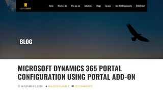 
                            10. Microsoft Dynamics 365 Portal Configuration Using Portal Add ...