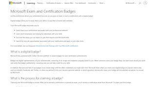 
                            4. Microsoft Exams and Certification badges | Microsoft Learning