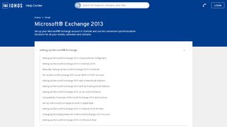 
                            4. Microsoft® Exchange 2013 - 1&1 IONOS Help