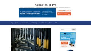 
                            7. Microsoft Killing Off The Classic Azure Management Portal - Aidan Finn